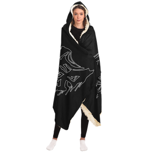 Haunted Hooded Blanket